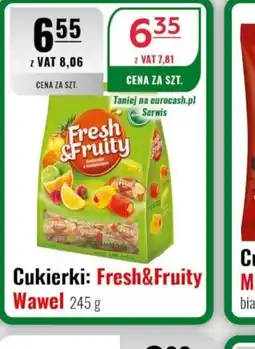Eurocash Wawel Cukierki Fresh&Fruity oferta