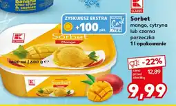 Kaufland Sorbet K-Classic oferta