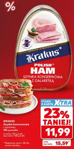 Kaufland Szynka Krakus oferta