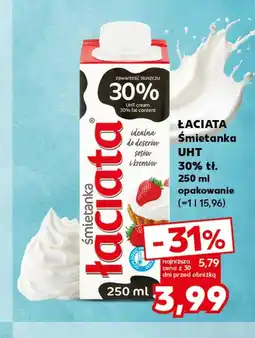 Kaufland Śmietanka Łaciata oferta