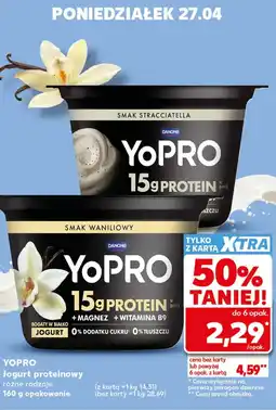 Kaufland Jogurt bez cukru Yopro oferta