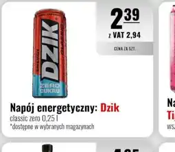 Eurocash Dzik napój energetyczny oferta