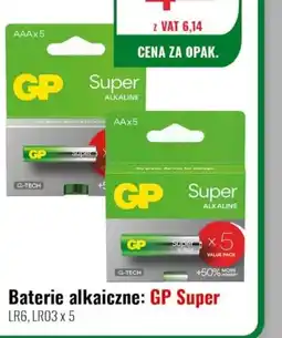Eurocash Baterie alkaliczne GP Super oferta