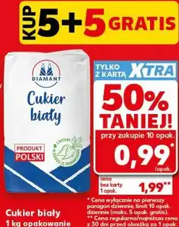 Kaufland Cukier biały oferta