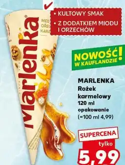 Kaufland MARLENKA Rożek karmelowy 120 ml opakowanie oferta