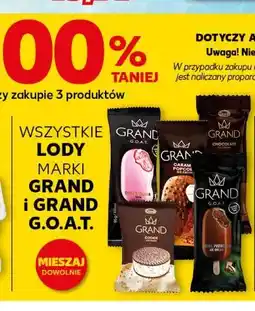 Kaufland Lody GRAND i GRAND G.O.A.T oferta