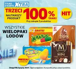 Kaufland Wielopaki lodów oferta