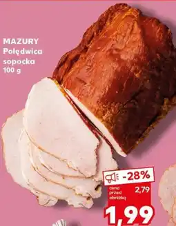 Kaufland Polędwica sopocka MAZURY oferta