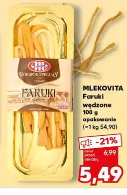 Kaufland MLEKOVITA Faruki wędzone oferta