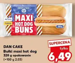 Kaufland DAN CAKE Bułki maxi hot dog 320 g opakowanie oferta