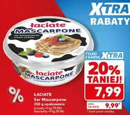 Kaufland ŁACIATE Ser Mascarpone oferta