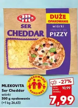 Kaufland MLEKOVITA Ser Cheddar wiórki oferta