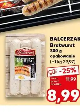 Kaufland BALCERZAK Bratwurst 300 g opakowanie oferta