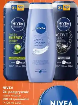 Kaufland Żel pod prysznic Nivea oferta