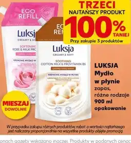 Kaufland Mydło w płynie zapas LUKSJA oferta