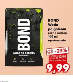 Kaufland Woda po goleniu BOND oferta