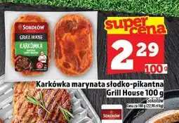 Topaz Karkówka marynata słodko-pikantna Sokołów Grill House oferta