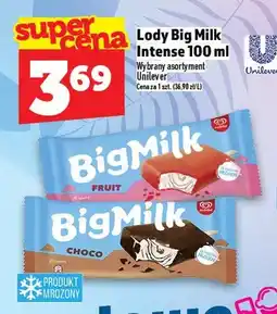 Topaz Lody Big Milk Intense Choco Unilever oferta