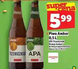 Topaz Piwo Amber Pszeczniak oferta