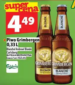 Topaz Piwo Grimbergen Blonde Carlsberg oferta
