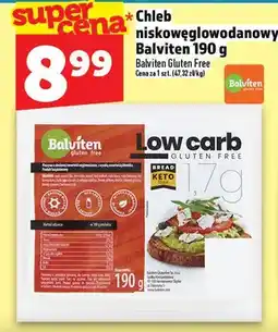 Topaz Chleb niskowęglodanowy Balviten Gluten Free Low Carb oferta