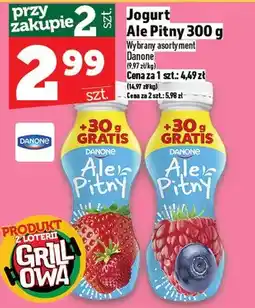 Topaz Jogurt pitny Ale Pitny truskawkowy Danone oferta
