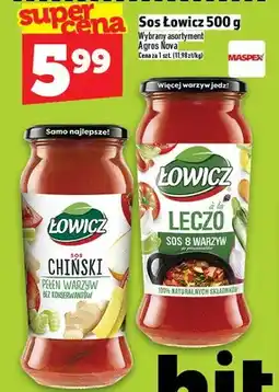 Topaz Sos chiński Łowicz pełen warzyw bez konserwantów oferta