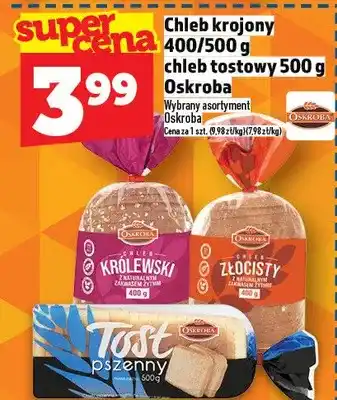 Topaz Chleb tostowy Oskroba oferta