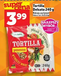 Topaz Tortilla pszenna Delsato oferta