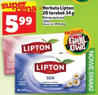 Topaz Herbata Lipton Yellow Label oferta