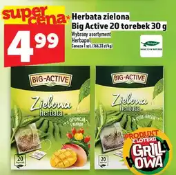 Topaz Herbata zielona Big Active Herbapol oferta