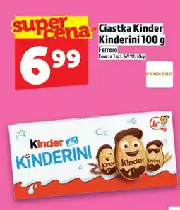 Topaz Ciastka Kinder Kinderini Ferrero oferta