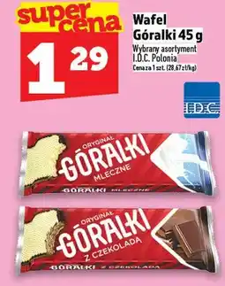 Topaz Wafel Góralki I.D.C. Polonia wybrany asortyment oferta