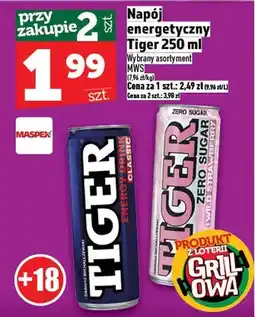 Topaz Napój energetyczny Tiger oferta