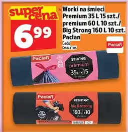 Topaz Worki na śmieci Paclan Big Strong oferta