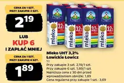 Netto Mleko UHT 3,2% Łowicz oferta