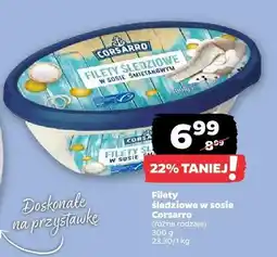 Netto Filety śledziowe w sosie śmietanowym Corsarro oferta