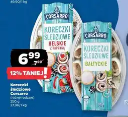 Netto Koreczki śledziowe bałtyckie Corsarro oferta