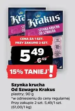 Netto Szynka krucha Od Szwagra Krakus plastry oferta
