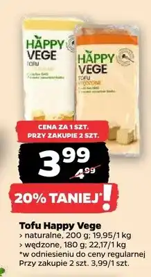 Netto Tofu Happy Vege naturalne oferta