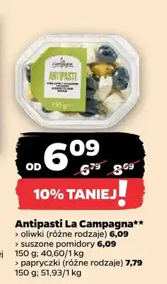 Netto Antipasti oliwki La Campagna oferta