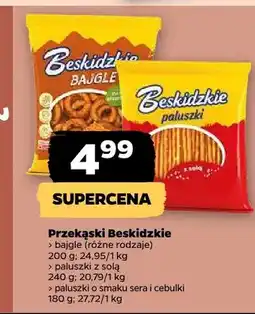 Netto Przekąski Beskidzkie paluszki z solą oferta