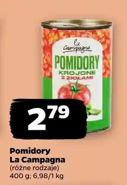 Netto Pomidory krojone z ziołami La Campagna oferta