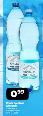 Netto Woda źródlana niegazowana Krystalia oferta