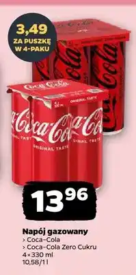 Netto Napój gazowany Coca-Cola 4-pak oferta