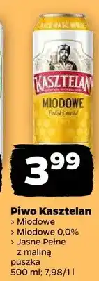 Netto Piwo Kasztelan Jasne Pełne z maliną oferta
