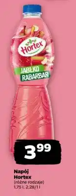 Netto Napój Hortex jabłko rabarbar oferta