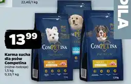 Netto Karma sucha dla psów Competina Premium oferta