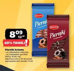 Netto Pierniki Ariante w czekoladzie gorzkiej oferta