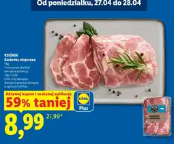 Lidl Karkówka wieprzowa Rzeźnik oferta